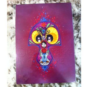 Disney Parks Pixar Postcard Coco Deep Eyes WonderGround Francisco Herrera